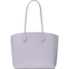 image:imagekate spade new york Suite Crossgrain Leather Large Work Tote BagLavender Cream