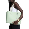 image:imagekate spade new york Suite Crossgrain Leather Large Work Tote BagPistachio Ice