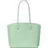 image:imagekate spade new york Suite Crossgrain Leather Large Work Tote BagPistachio Ice