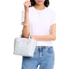 image:imagekate spade new york Suite Crossgrain Leather Small Crossbody Tote BagPointelle Taro Milk