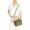 image:imagekate spade new york Suite Crossgrain Leather Small Crossbody Tote BagScalloped Jungle Vine