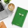 image:imagekate spade new york Take Note Large Notebook Journal Green Cloth Hardcover Journal Diary Includes 168 Lined Pages Dragonfly FlightDragonfly Flight