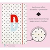 image:imagekate spade new york Take Note Large Polka Dot Leatherette Initial Notebook Bound Journal Includes 168 Lined Pages and Bookmark D Red