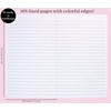 image:imagekate spade new york Take Note Large Polka Dot Leatherette Initial Notebook Bound Journal Includes 168 Lined Pages and Bookmark G Blue