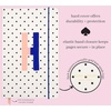 image:imagekate spade new york Take Note Large Polka Dot Leatherette Initial Notebook Bound Journal Includes 168 Lined Pages and Bookmark H Blue