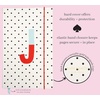 image:imagekate spade new york Take Note Large Polka Dot Leatherette Initial Notebook Bound Journal Includes 168 Lined Pages and Bookmark J Red