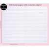image:imagekate spade new york Take Note Large Polka Dot Leatherette Initial Notebook Bound Journal Includes 168 Lined Pages and Bookmark L Yellow