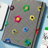image:imagekate spade new york Take Note XL Notebook Journal Vegan Leather Hardcover Journal Diary Includes 168 Lined Pages 11 x 7 Writing Pad Gingham Garden