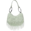 image:imagekate spade new york The Bangle Sequin Paillette BagFaux Fur Mint Frosting