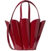 image:imagekate spade new york The Spade Fine Grain Leather Bucket BagPatent Dark Scarlet