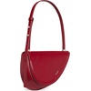 image:imagekate spade new york The Spade Fine Grain Leather Shoulder BagDark Scarlet