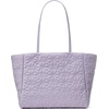 image:imagekate spade new york Tilly Quilted Fabric Medium ToteFrozen Lilac