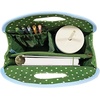 image:imagekate spade new york Tote Bag Organizer Insert Nylon Purse Organizer with Compartments Exterior Pockets amp Key Clip Fits Canvas Book Tote Lexington Dot