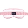 image:imagekate spade new york Travel Eye Mask with Elastic Strap Padded Silk Mask Sleeping Mask for Home or Airplane Goddess Stripe