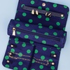 image:imagekate spade new york Travel Jewelry Case Organizer Fabric Jewelry Box for Women Cute Jewelry Organizer Holds Necklaces Rings Bracelets Small Jewelry Roll Safari FloralSonnet Dot