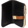 image:imagekate spade new york Tribeca Pebbled Leather Small Compact WalletMilk Glass Multi