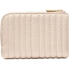 image:imagekate spade new york Tribeca Pebbled Leather Small Compact WalletQuilted Milk Glass
