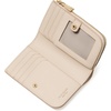 image:imagekate spade new york Tribeca Pebbled Leather Small Compact WalletQuilted Milk Glass