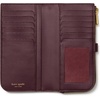image:imagekate spade new york Tribeca Pebbled Leather Zip Slim WalletBlackberry Jam