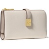 image:imagekate spade new york Tribeca Pebbled Leather Zip Slim WalletColorblocked Cashew Milk Multi