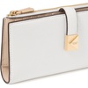 image:imagekate spade new york Tribeca Pebbled Leather Zip Slim WalletTrue White