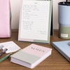 image:imagekate spade new york Undated Weekly Spiral Planner Notepad Desk Planner Calendar Pad with 52 Sheets Weekly Desktop Calendar Agenda Petite Stripe