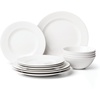 image:imagekate spade new york Wickford Soup Bowl White14Piece Dinnerware Set