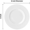 image:imagekate spade new york Wickford Tidbit Plate 1Piece Side Plate Service for 1 White 6inch Diameter1 Count 6 x 6 x 05