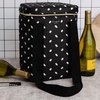 image:imagekate spade new york Wine Picnic Cooler Bag Insulated Bag for Picnics 4Bottle Wine Tote Large Capacity Soft Cooler Almond DotAlmond Dot