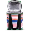 image:imagekate spade new york Wine Picnic Cooler Bag Insulated Bag for Picnics 4Bottle Wine Tote Large Capacity Soft Cooler Almond DotOcean Stripe