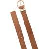 image:imagekate spade new york Womens 1 Inch 2tone Molten Loop Belt Stylish Accessory for Everyday Adjustable FitChestnut Honey