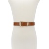 image:imagekate spade new york Womens 118 Inch Molten Buckle amp Loop Belt Stylish Accessory amp Adjustable FitChestnut Honey