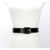 image:imagekate spade new york Womens 125 Inch Reversible Belt Stylish Accessory for Everyday Wear Adjustable FitBlack  Nickel