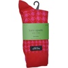 image:imagekate spade new york Womens 2pack Houndstooth Boot Sock Soft amp ComfortableRed