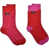 image:imagekate spade new york Womens 2pack Houndstooth Boot Sock Soft amp ComfortableRed