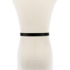 image:imagekate spade new york Womens 8 Inch Belt With Pop Color Edge Stylish Accessory for Everyday Adjustable FitBlack