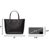 image:imagekate spade new york Womens Bleecker Saffiano Leather Crossbody BagBlack
