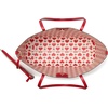 image:imagekate spade new york Womens Bleecker Saffiano Leather Large ToteRedCream Pixelated Hearts