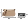 image:imagekate spade new york Womens Bleecker Saffiano Small Leather Crossbody BagTimeless Taupe