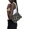 image:imagekate spade new york Womens Deco Leather Flap Chain CrossbodyBlack Polka Dot