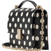 image:imagekate spade new york Womens Deco Leather Flap Chain CrossbodyBlack Polka Dot