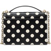 image:imagekate spade new york Womens Deco Leather Flap Chain CrossbodyBlack Polka Dot