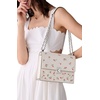 image:imagekate spade new york Womens Deco Leather Flap Chain CrossbodyCream Multi Vibrant Buds