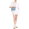 image:imagekate spade new york Womens Deco Leather Flap Chain CrossbodyDenim Blue Multi