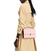 image:imagekate spade new york Womens Deco Leather Flap Chain CrossbodyPastry Pink Multi