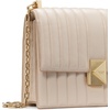 image:imagekate spade new york Womens Deco Leather Flap Chain CrossbodyQuilted Milk Glass