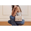 image:imagekate spade new york Womens Deco Leather Flap Chain CrossbodyQuilted Milk Glass