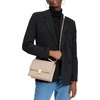 image:imagekate spade new york Womens Deco Leather Flap Chain CrossbodyQuilted Milk Glass