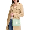 image:imagekate spade new york Womens Deco Leather Flap Chain CrossbodyQuilted Pistachio Ice