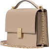 image:imagekate spade new york Womens Deco Leather Flap Chain CrossbodyTimeless Taupe